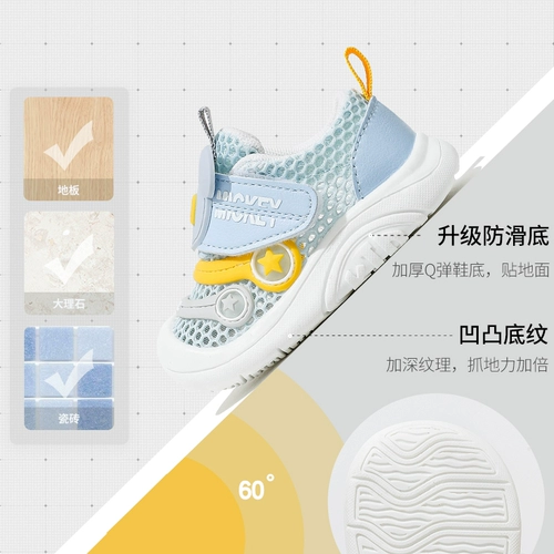 Детские летние босоножки для раннего возраста, мягкая подошва, 1-3 лет