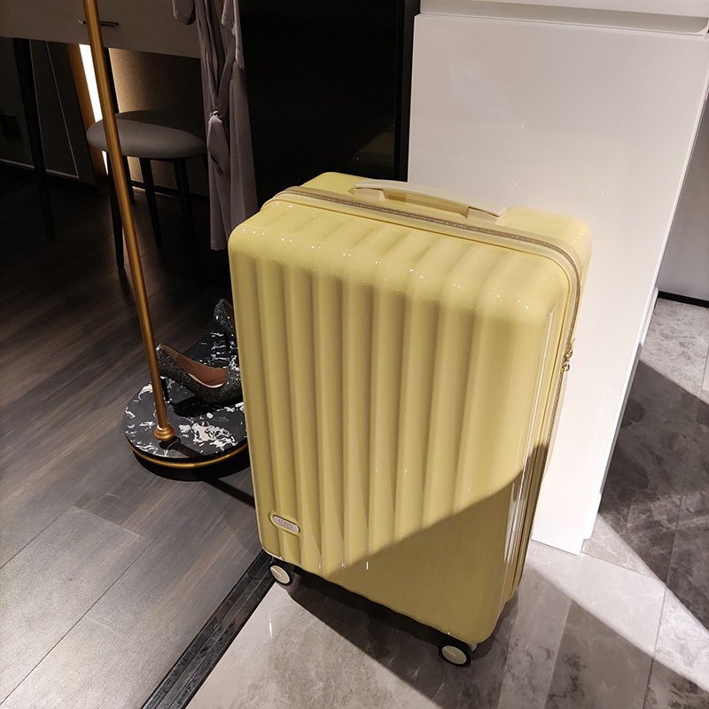 新款轻便行李箱女PC登机旅行箱24寸静音万向轮20网红密码拉杆箱男