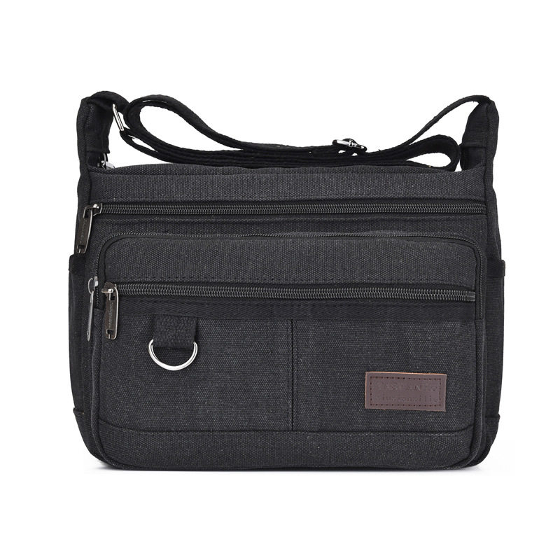 新款男女做生意包收钱包单肩包休闲帆布包斜挎多层收银包背包男包,淘宝优惠券,粉丝福利购,淘宝优惠卷