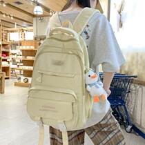 2023 Summer new middle school students Bag Girls High School Students Fresher Sweet double shoulder bag Large capacity 100 hitch student package