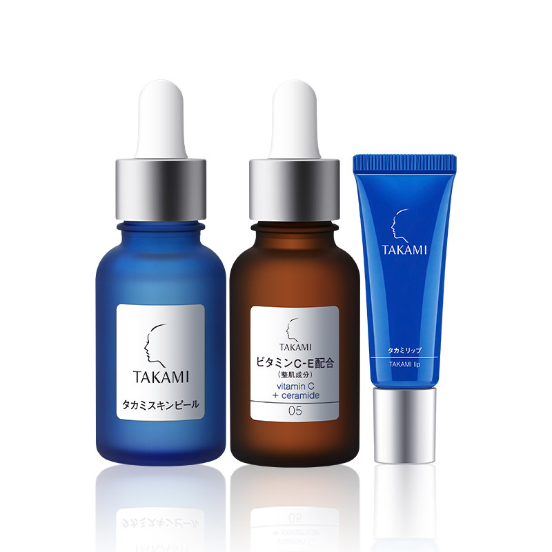 takami小蓝瓶唇部精华套装淡精华液 takami海外面部护理套装