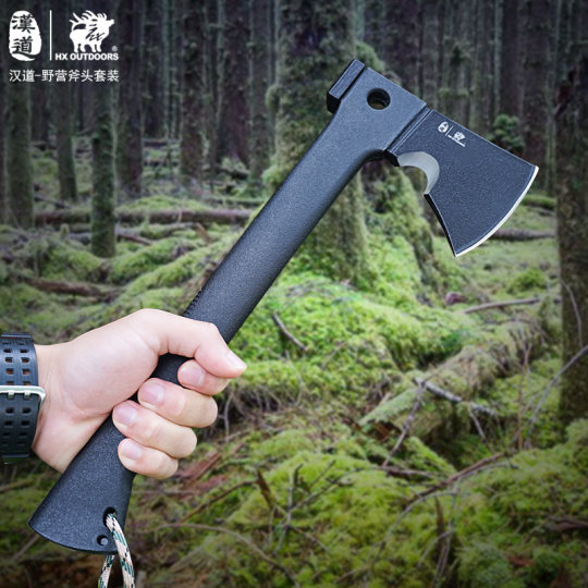 汉道多功能战术斧斧头刀防身武器户外斧子开山手斧带锯野营工兵斧