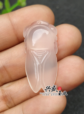 知了一鸣惊人玛瑙手工钥匙扣吊坠