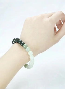 手串本命年礼物佛珠天然和田玉