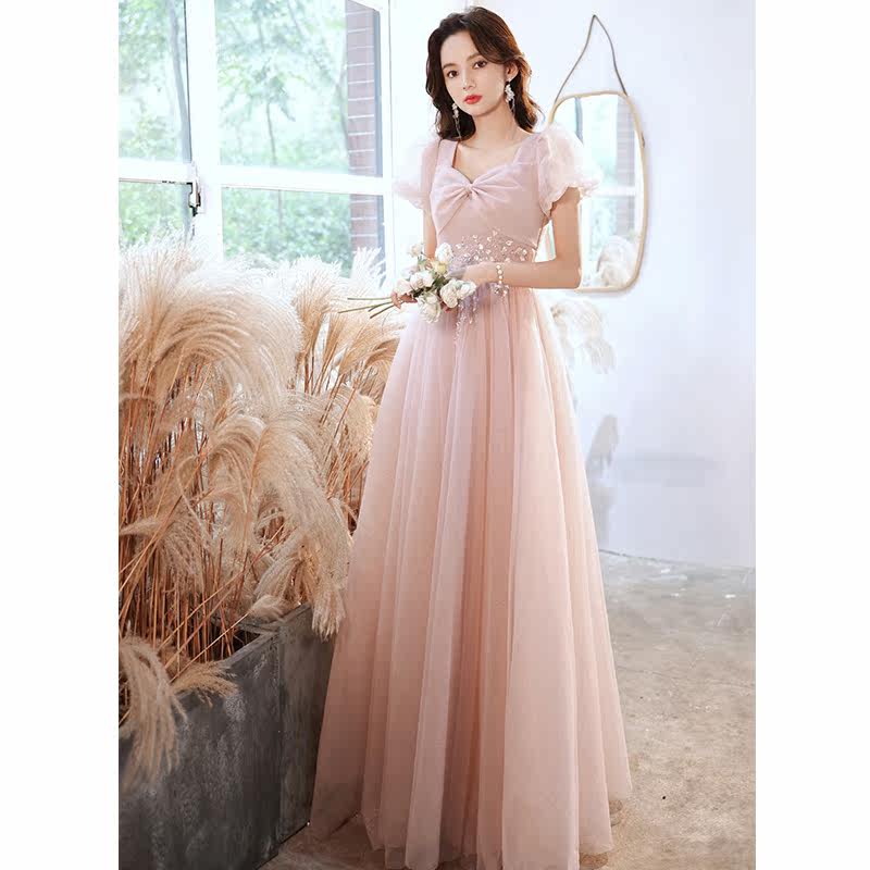 女2021新款长款艺考独唱高级晚礼服 圣可娜礼服/晚装