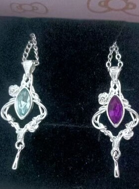 瞳海悬梦森系手工绕线项链清新百搭ins潮流时尚闺蜜项链小众礼物