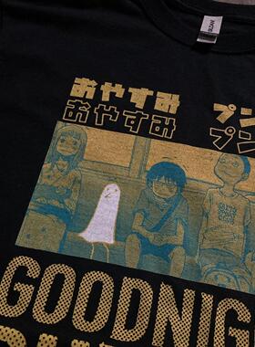 精选好物推荐 日系暗黑漫画oversize荒诞画风设计男女款短袖t恤