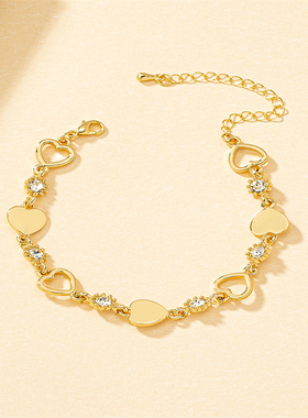 其他女合金水钻欧美手链