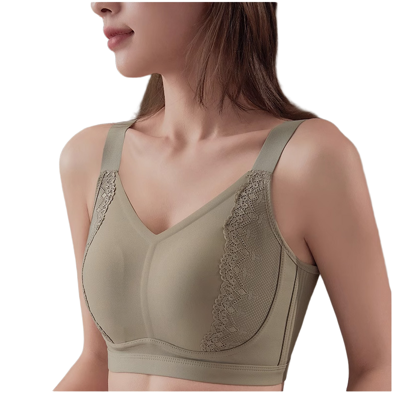 新款兔儿杯内衣无钢圈内衣女大胸显小无痕文胸全杯大杯胸罩四排扣,淘宝优惠券,粉丝福利购,淘宝优惠卷