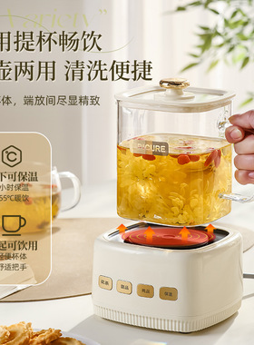 养生壶多功能家用保温小型办公室全自动玻璃煮茶壶烧水壶茶壶送礼