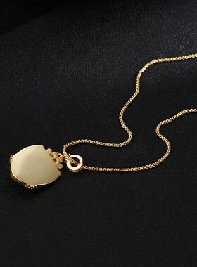 油画风轻奢高端时尚百搭项链