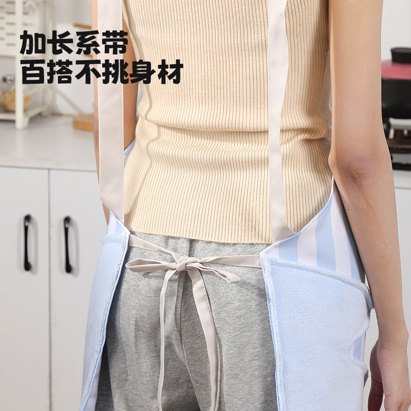 时尚卡通围裙防水防油厨房工作服男女通用牛津布围腰,淘宝优惠券,粉丝福利购,淘宝优惠卷