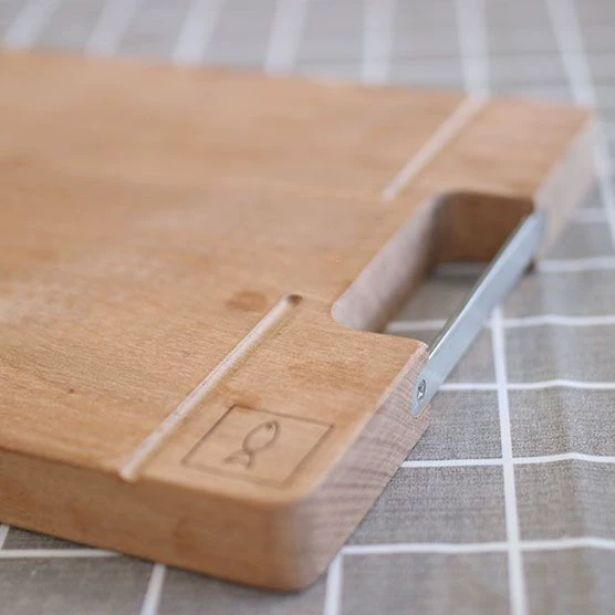 Плитка Dad's evaluation recommendation of Ukantar Wood solid wood cutting board cutting board kitchen household positive and negative double -sided