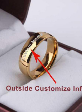 Custom Name Signet Ring Gold wedding rings for women men
