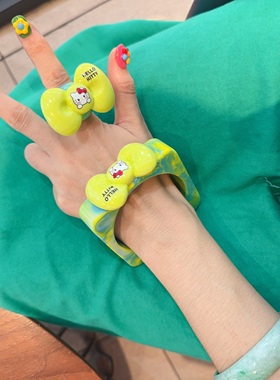 原创设计手镯女款复古民族风手环个性简约百搭饰品蝴蝶结手镯