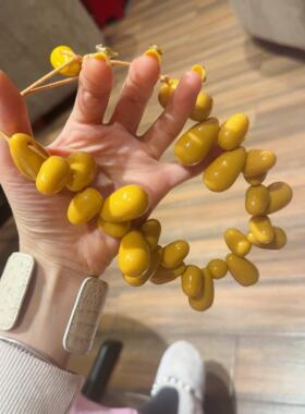 秋冬美拉德色系欧美重工珍珠项链