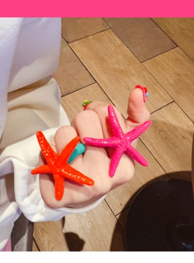 其他女亚克力日韩戒指