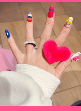 其他女植绒日韩夸张戒指