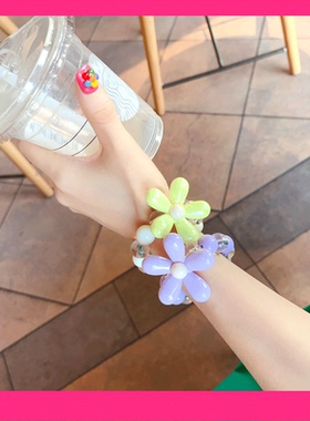 其他女亚克力无日韩花朵