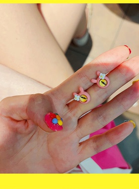 其他女其他日韩可爱戒指