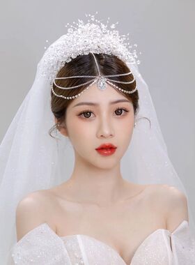 轻奢新款发箍仙美公主造型头饰