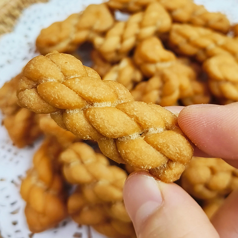 正宗佛山顺德大良特产传统年货香脆麻花老字号怀旧零食送礼手信
