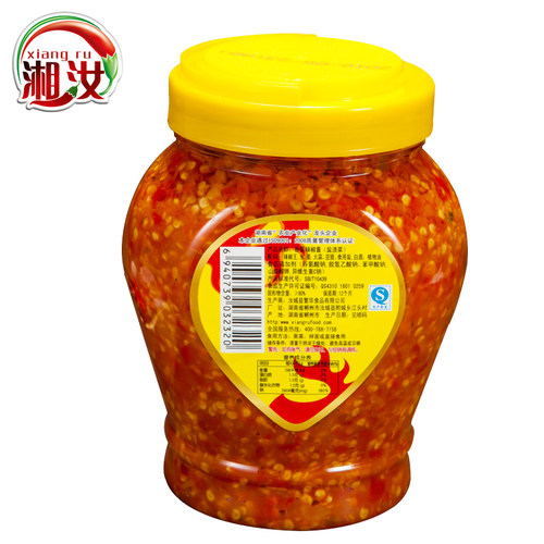 湘汝辣王之王剁椒750g 香蒜朝天椒 辣椒酱 剁辣椒  湖南郴州汝城 - 图0