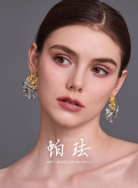 胡可推荐中古风高级感耳饰无耳洞