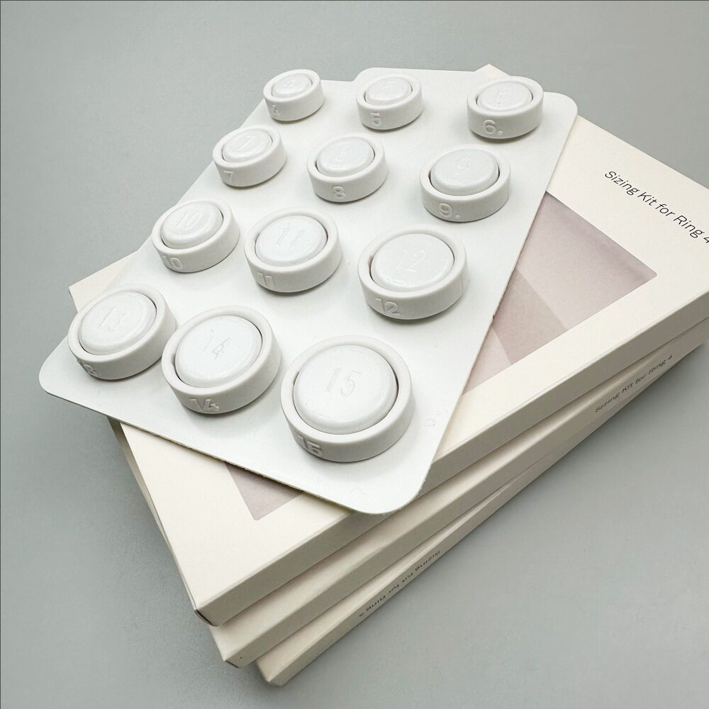 Oura Ring 4 Sizing Kit戒指尺寸套件参考测量手指大小匹配器工具 - 图1