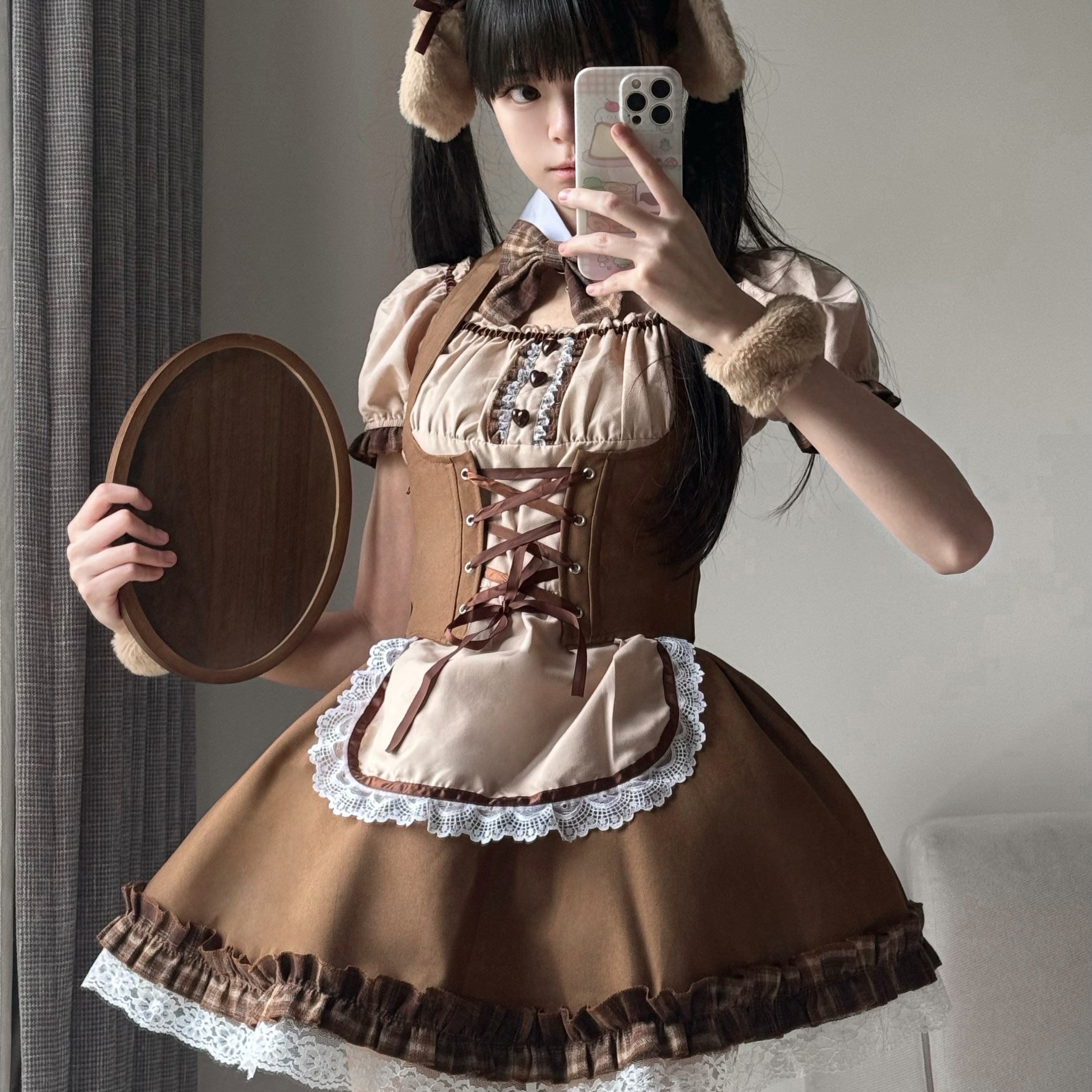 包邮包税 clearstone柴犬女仆 透明石小狗女仆 日本代购 - 图2