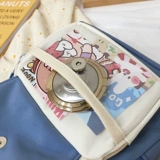 Милая небольшая сумка, сумка через плечо, свежая брендовая японская сумка на одно плечо, в корейском стиле