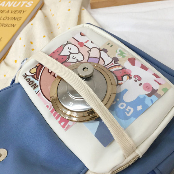 Cute little bag for female students Korean version ins style literary versatile crossbody bag Japanese style soft girl small fresh shoulder bag