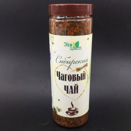 满包邮俄罗斯原装进口白桦茸桦树茸颗粒90克瓶装桦褐孔菌桦树胆茶 - 图0