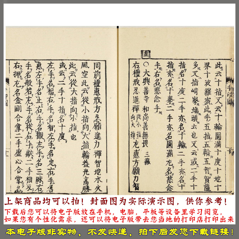 手印图.全.1684年藤井佐兵衛刊印 - 图2