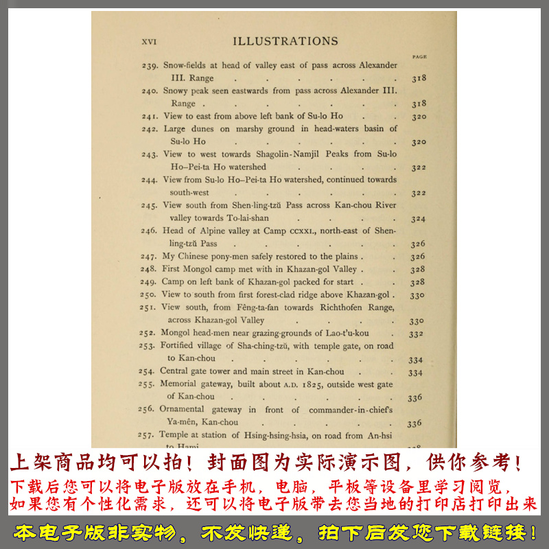 中国沙漠中的遗址 卷2.总2卷.By Sir Aurel Stein.斯坦因.1912年 - 图3