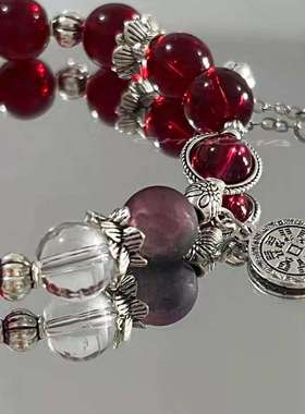 印象手链系列【魏无羡】魔道祖师魏无羡衍生魏婴印象手串红色系