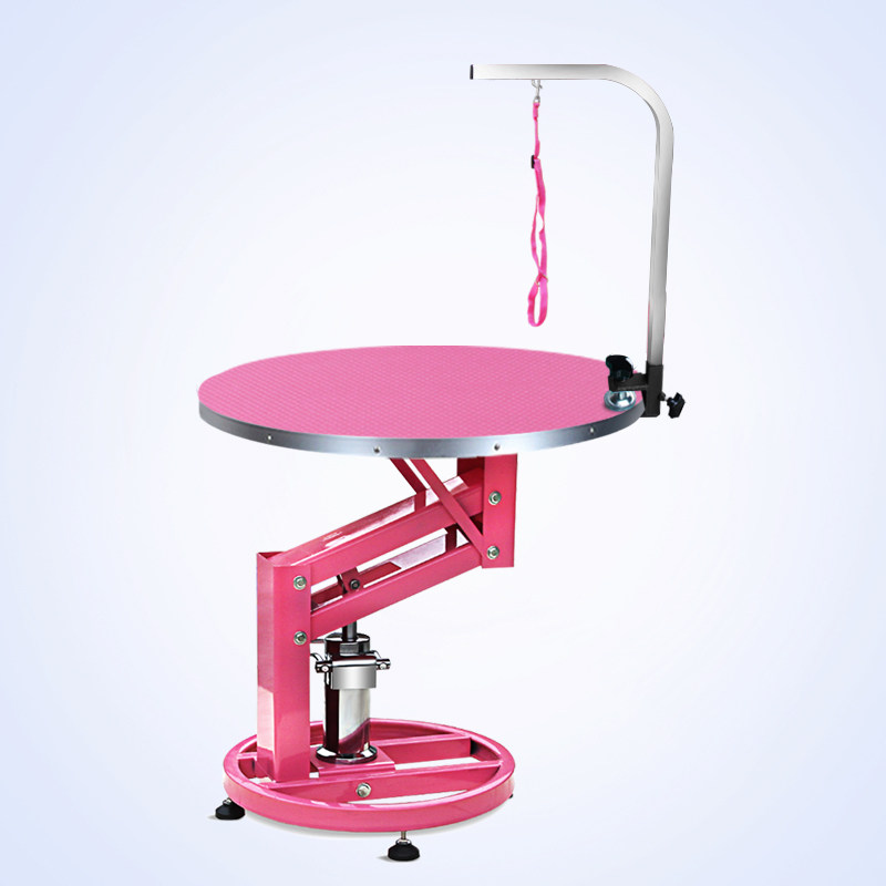 round grooming table