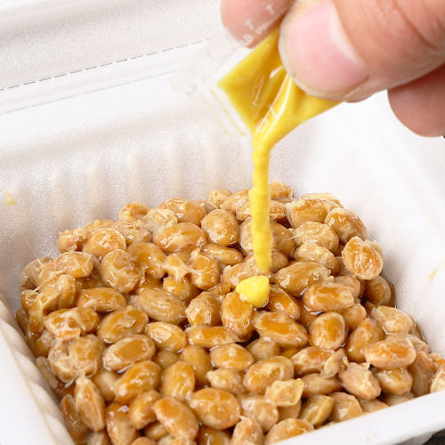 日本山大北海道美味纳豆搅拌即食拉丝拌饭小粒6组24盒原装旗舰店 - 图0