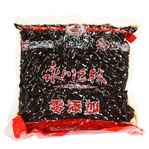 正宗外祖母永川豆豉酱香原味2.5kg餐饮装 四川特产干豆鼓川菜调料 - 图3