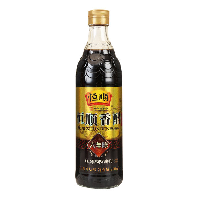 Hengshun balsamic vinegar six-year-old bottled vinegar is a Zhenjiang specialty