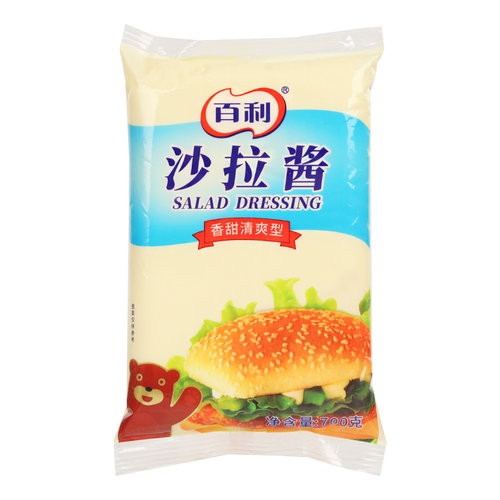 百利沙拉酱商用700g 水果蔬菜寿司汉堡香甜旗舰店三明治烘焙专用 - 图3