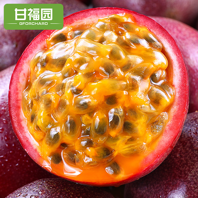 云南紫皮新鲜当季原浆级百香果图片_2