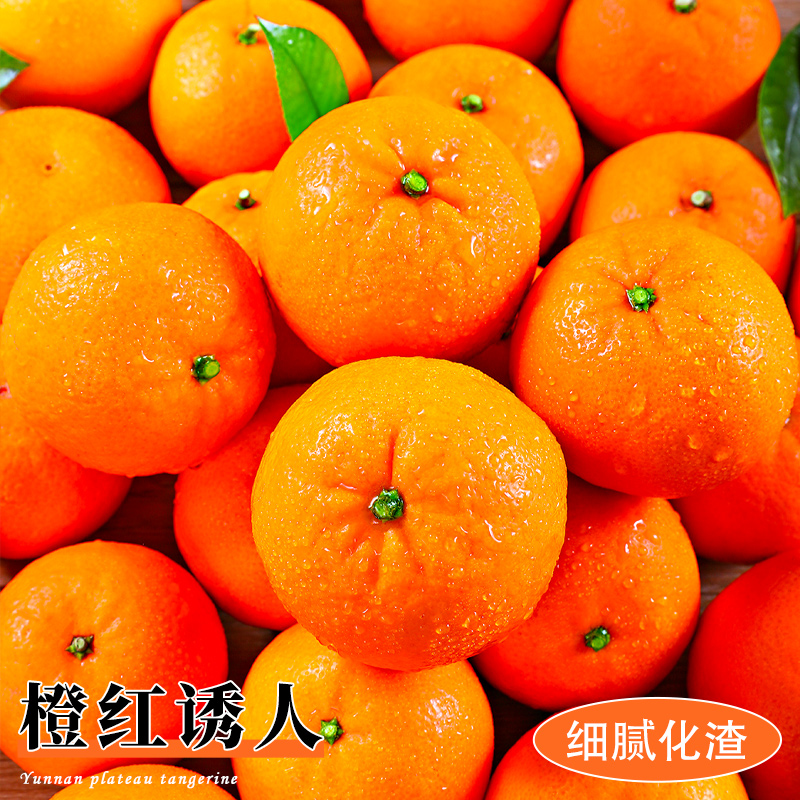 云南沃柑橘子新鲜水果当季10斤一级玉溪皇帝蜜柑橘砂糖桔子丑整箱