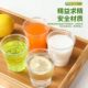 High-end disposable hard thickened transparent cup holder