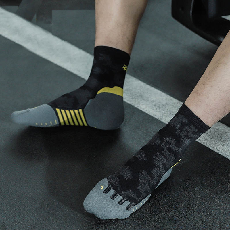 悍将劲跑专业马拉松跑步袜男女毛巾底四季路跑速干户外越野运动袜