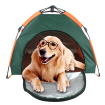 Pet de plein air Type Automatique Type pliable Cat House Dog Nest Rain Protection Sun Protection Portable Pet Cowl Vehicular Dog Tent