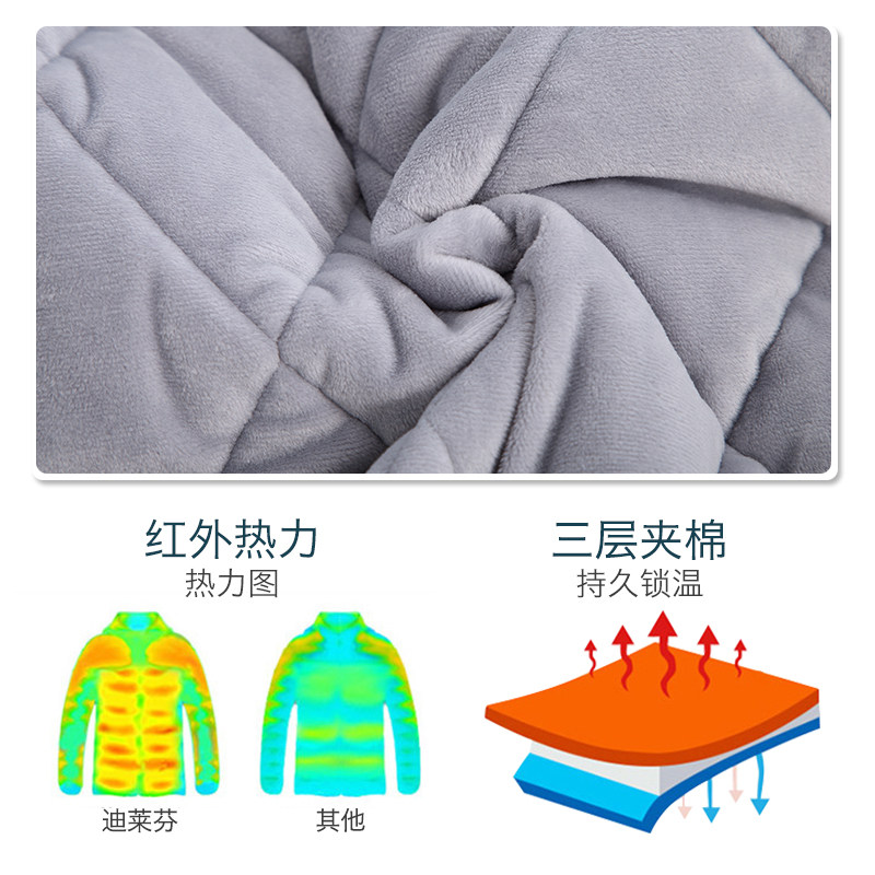 情侣睡衣男冬季加厚加绒家居服女秋冬珊瑚绒三层夹棉加棉保暖套装,淘宝优惠券,粉丝福利购,淘宝优惠卷
