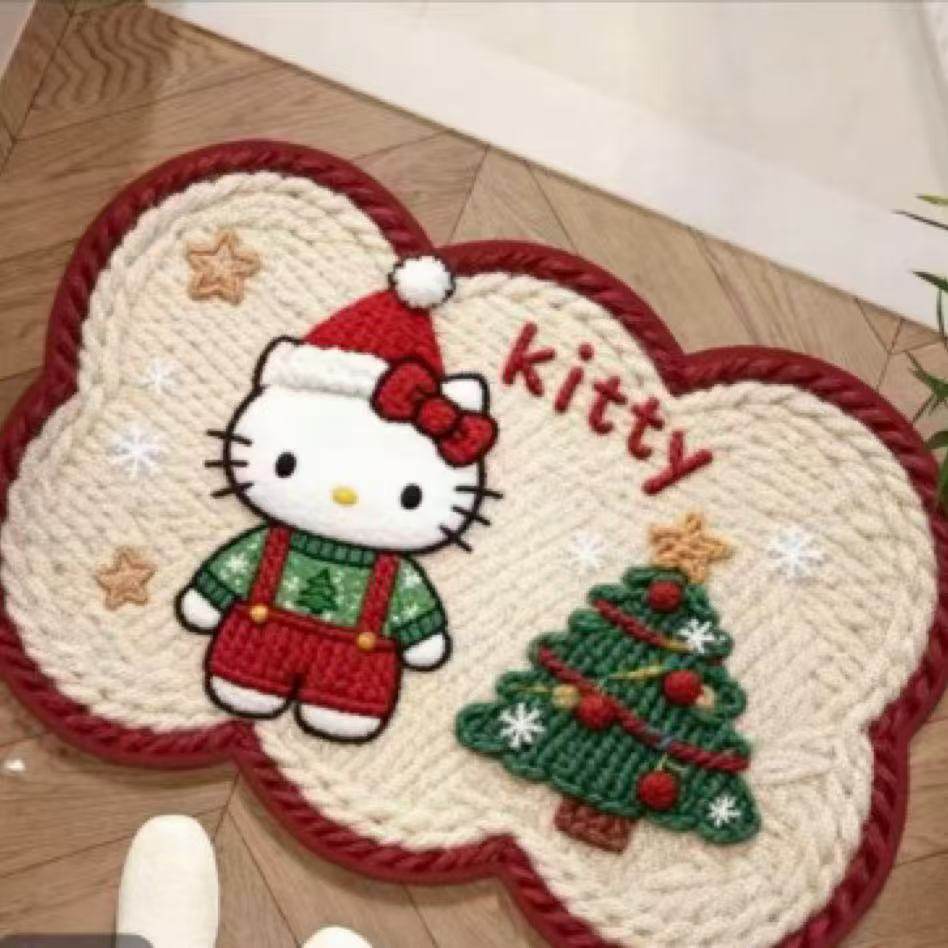 硅藻泥吸水防滑浴室洗手间入户地垫卡通可爱风爆款毛绒感浴室垫,淘宝优惠券,粉丝福利购,淘宝优惠卷