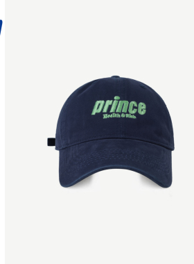 大头围显脸小prince水洗棉软顶棒球帽子男女同款时尚休闲百搭