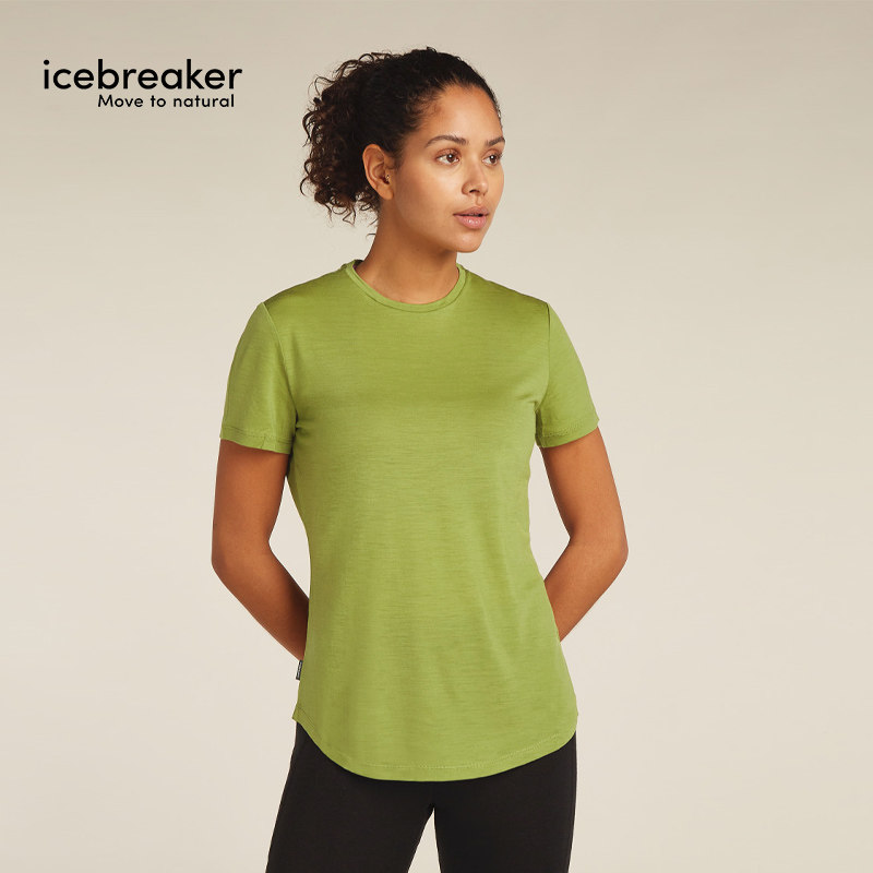 icebreaker美利奴羊毛女125 Sphere速干T恤短袖轻凉透气户外运动,淘宝优惠券,粉丝福利购,淘宝优惠卷